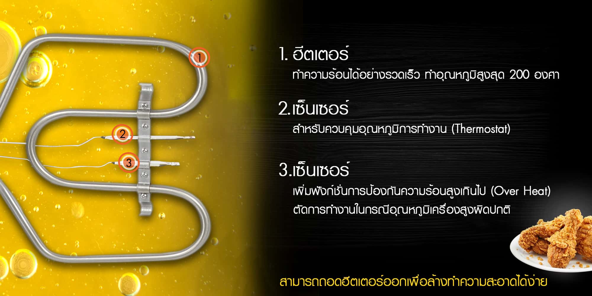 เตาทอดไฟฟ้า-FM-COM-ฮีตเตอร์