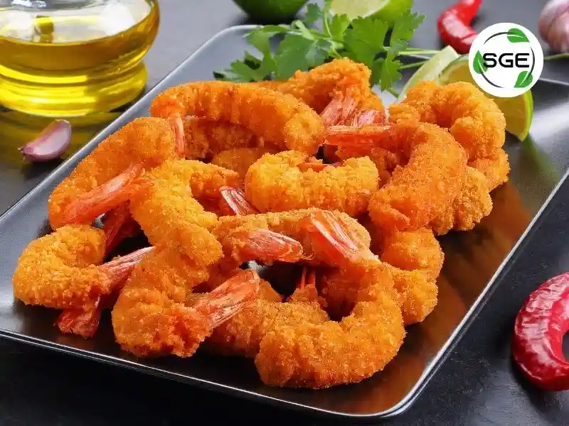 กุ้งชุบแป้งทอด