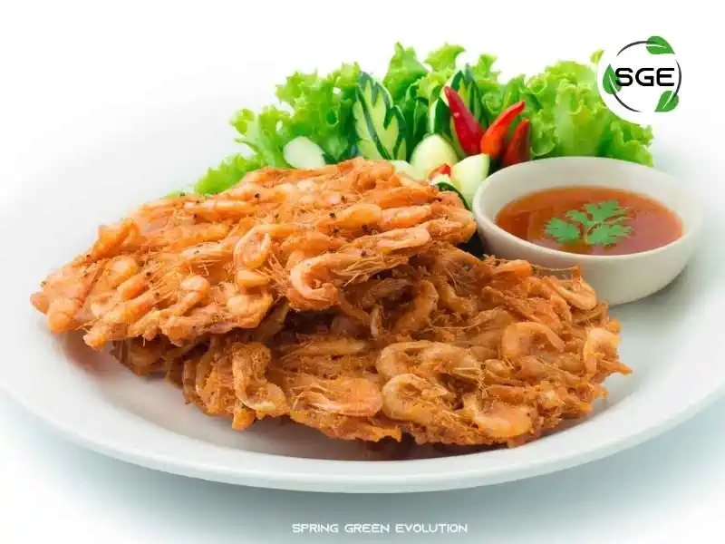 กุ้งฝอย ชุบแป้งทอด