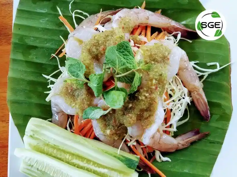 กุ้งแช่น้ำปลา วิธีทำ