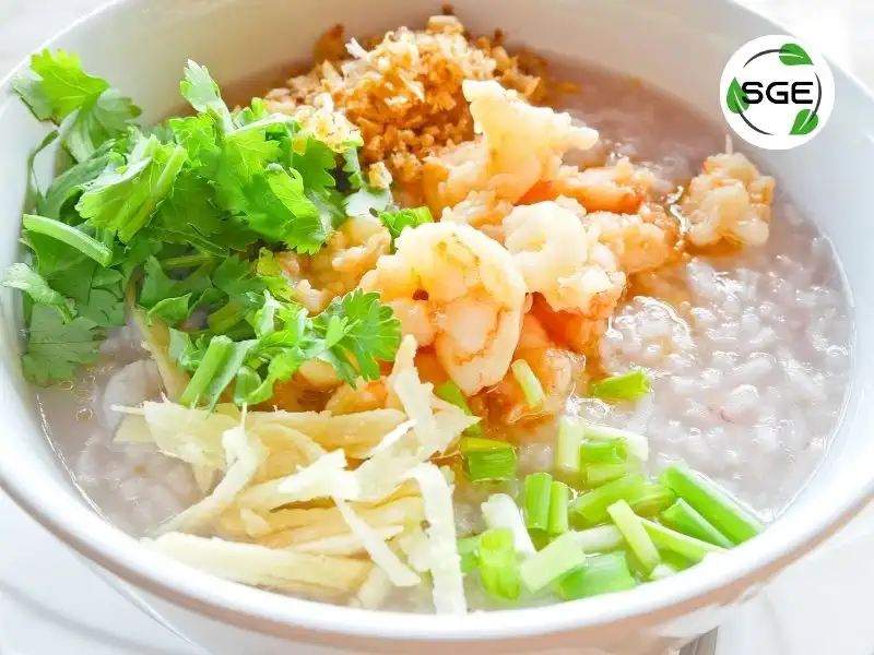 ข้าวต้มกุ้ง วิธีทำ