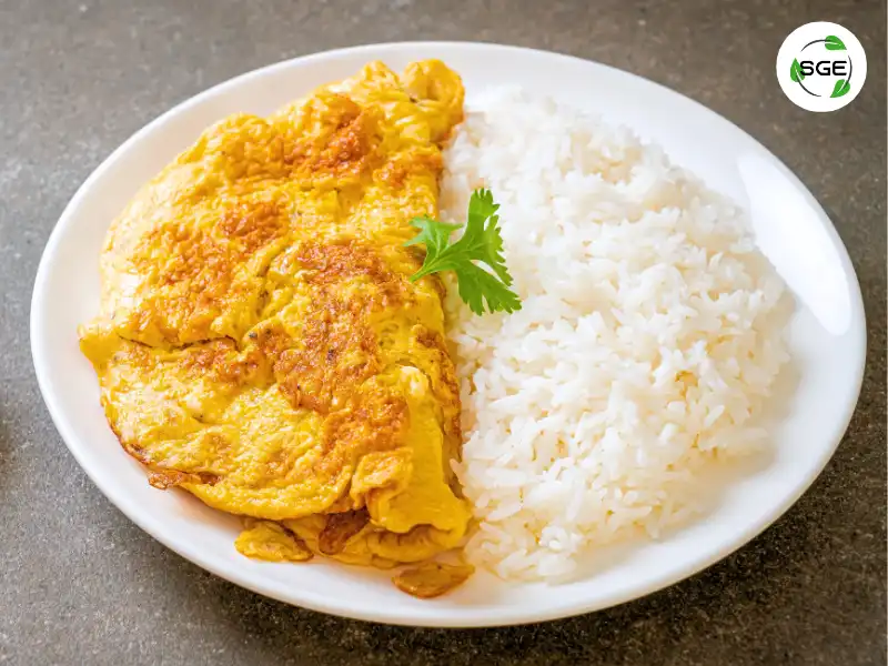 เมนู อาหารเช้า ข้าวไข่เจียว