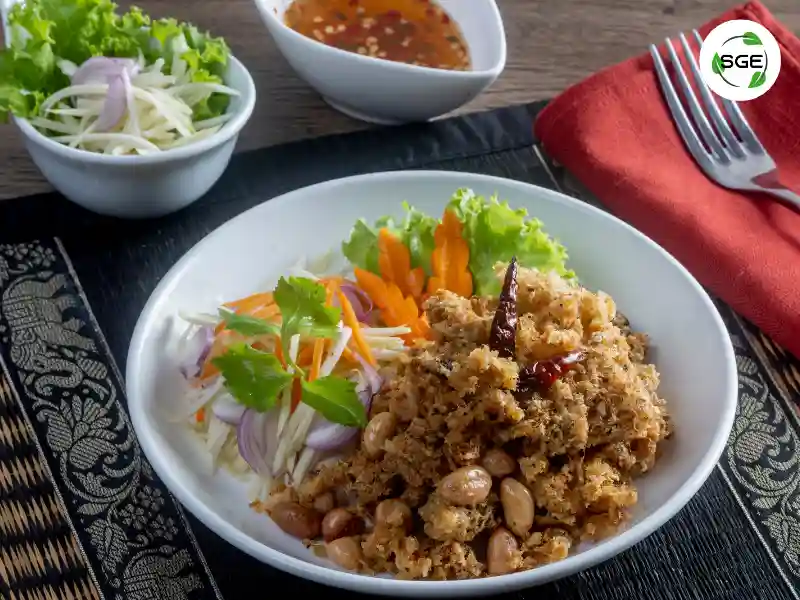 เมนูกับข้าว ปลาดุกฟู