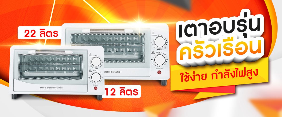 เตาอบไฟฟ้า เตาอบขนม รุ่นครัวเรือน