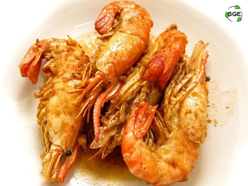 กุ้งทอด กุ้งทอดเกลือ กับแกล้ม