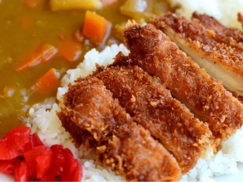 ข้าวหมูทอด