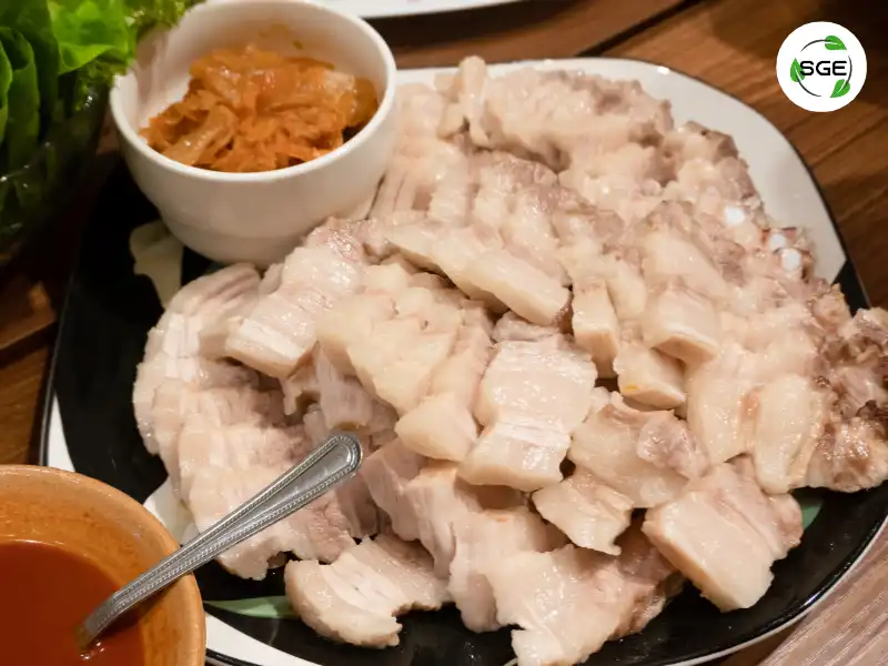 เมนูหมูสามชั้น เมี่ยงหมูสามชั้น