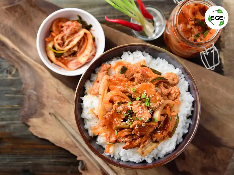 เมนูหมูสามชั้น หมูสามชั้นผัดกิมจิ