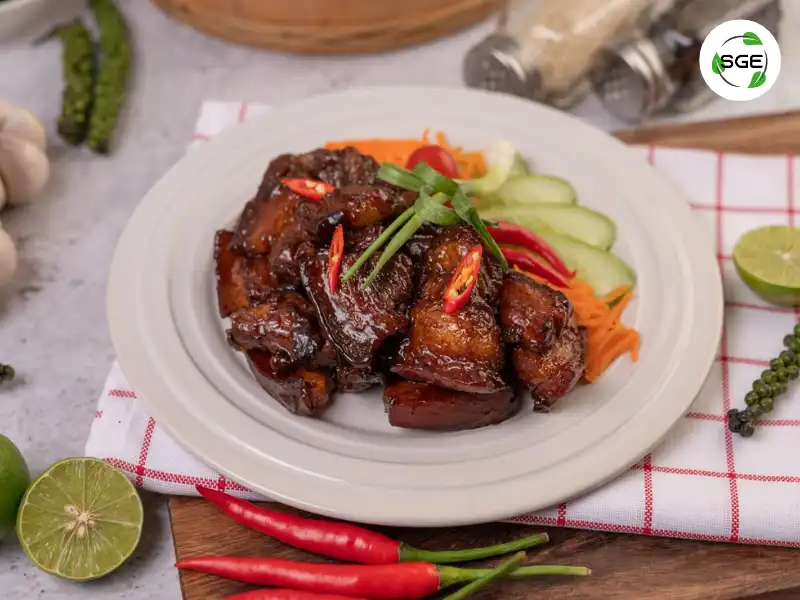 เมนูหมูสามชั้น หมูหวาน