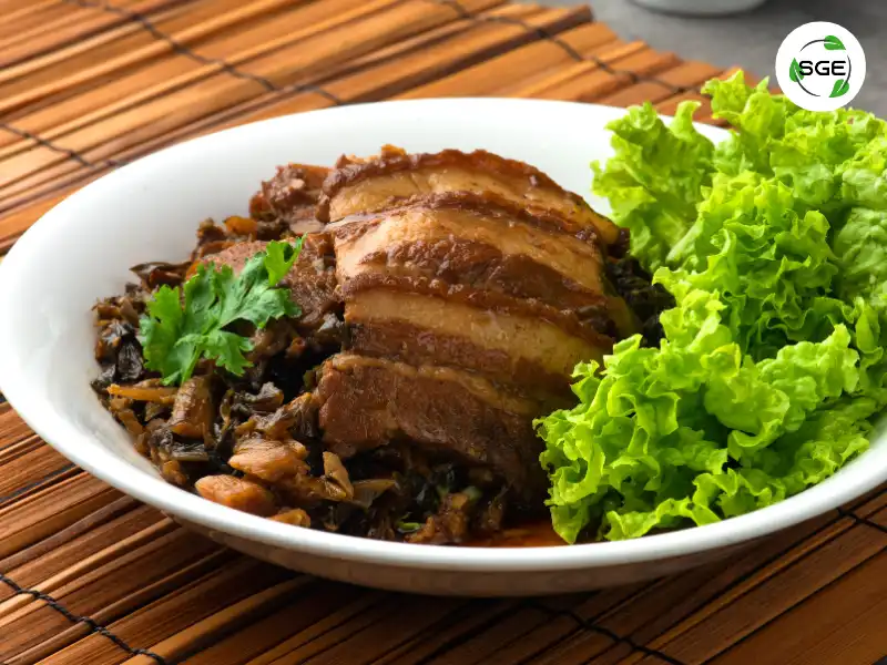เมนูหมูสามชั้น เคาหยก