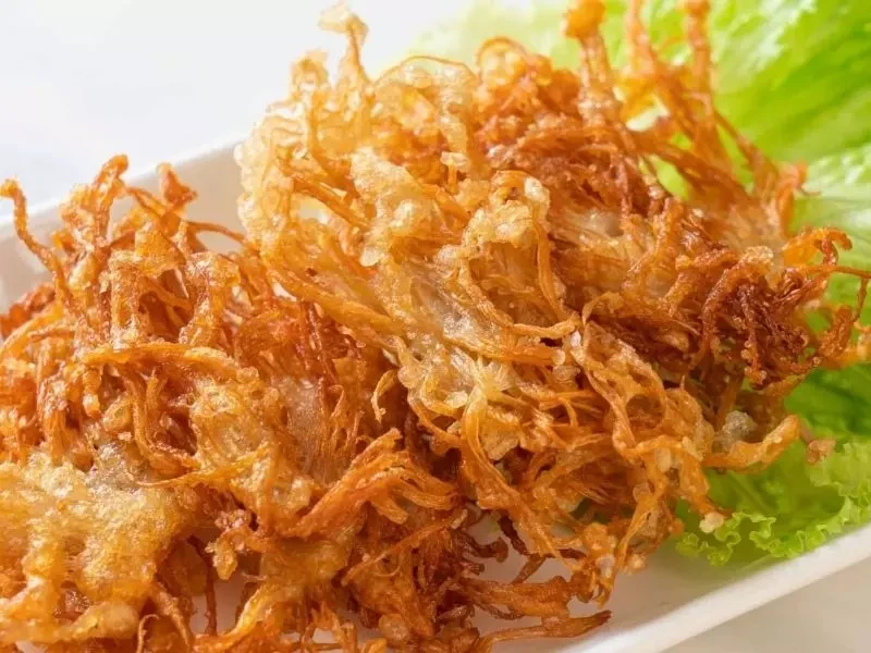 เมนูเห็ดเข็มทอง