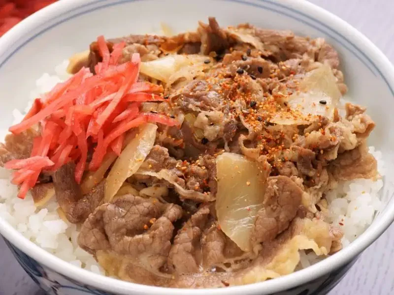 ข้าวหน้าเนื้อ