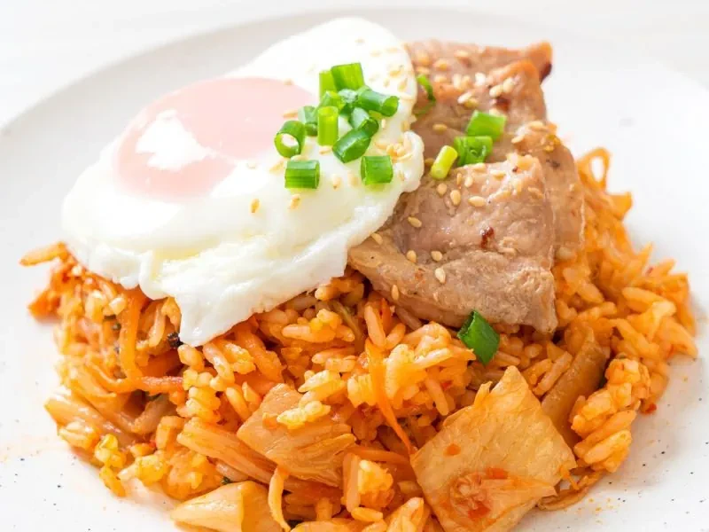 ข้าวหน้าหมูเกาหลี