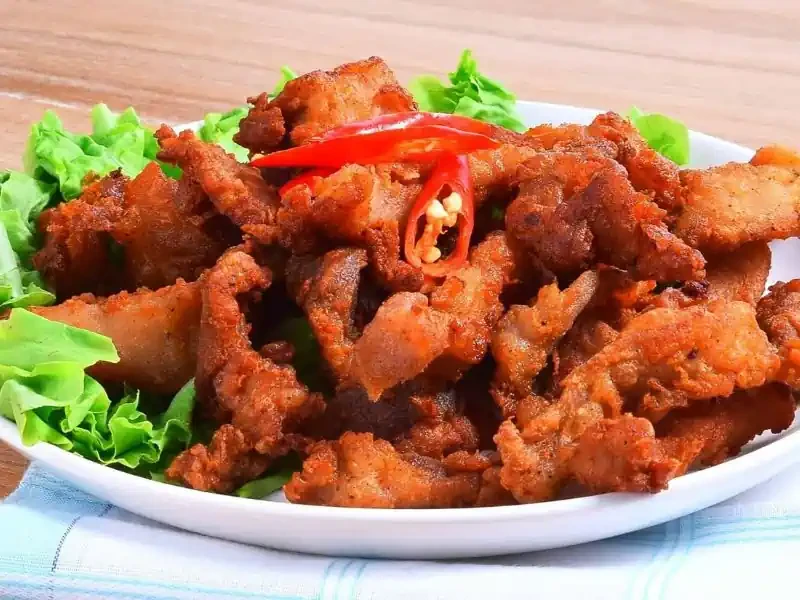 เมนูสันคอหมู