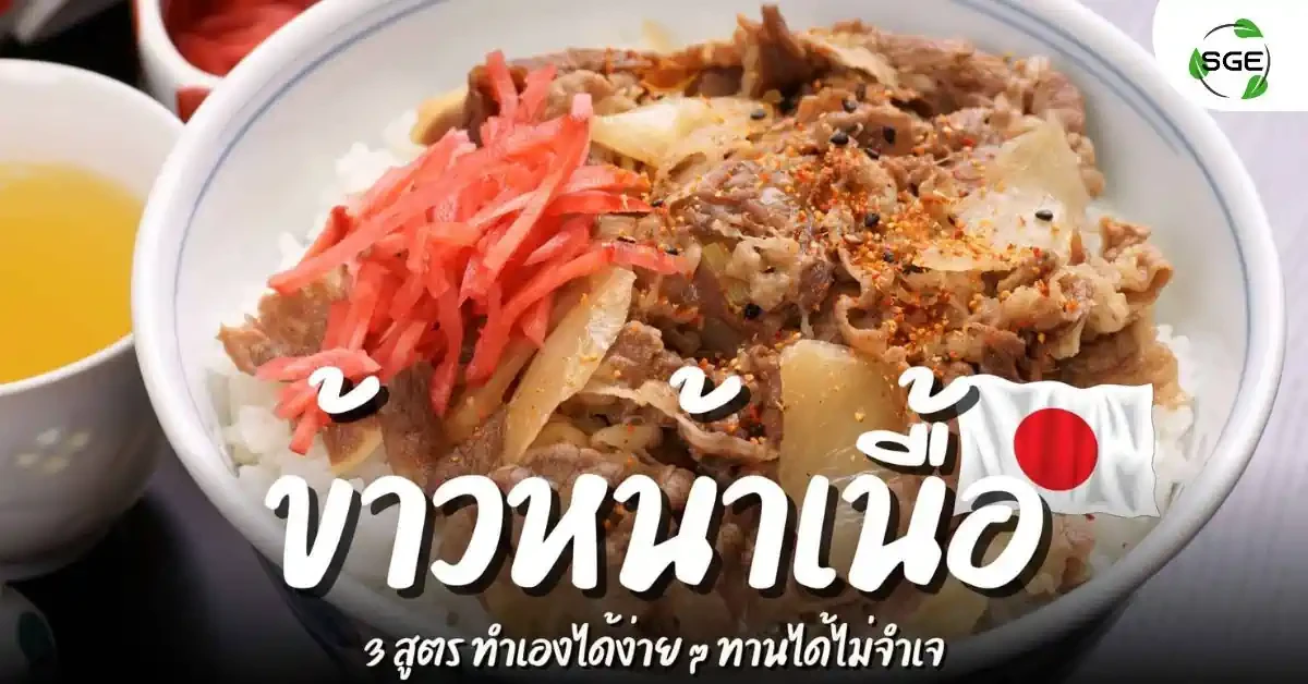 ข้าวหน้าเนื้อ