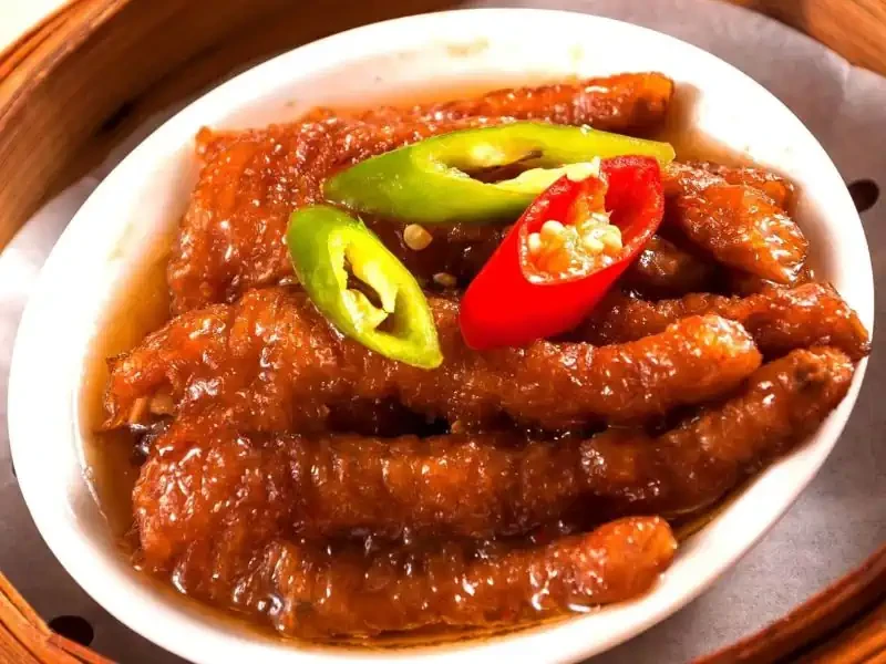 เมนูตีนไก่