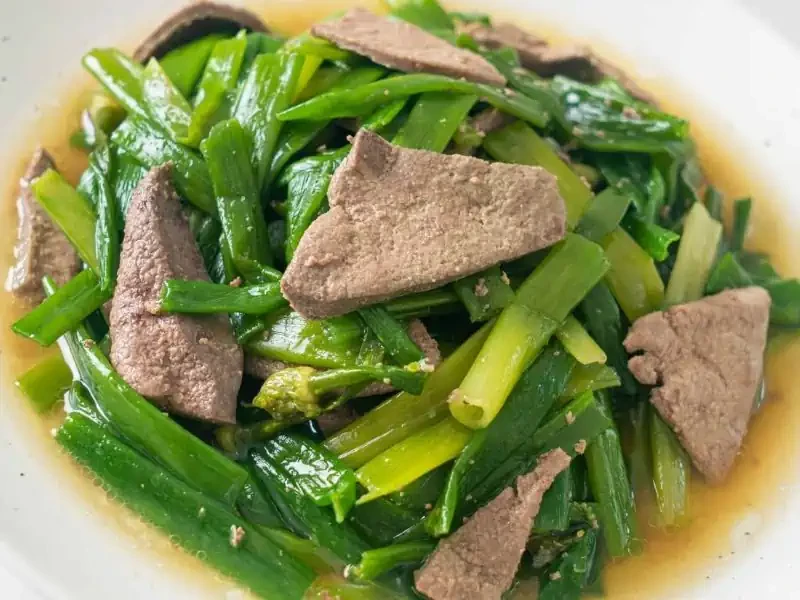 เมนูตับหมู