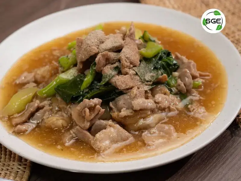 ราดหน้า หมูนุ่ม วิธีทำ เมนูข้าวกล่อง