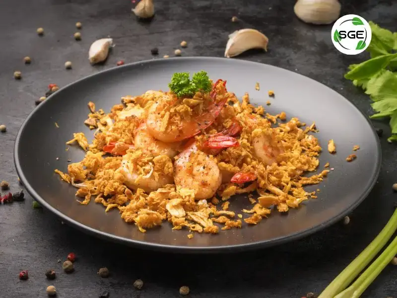 วิธีทำ กุ้งทอดกระเทียม สูตรกุ้งเด้ง กระเทียมกรอบ เมนูข้าวกล่อง อร่อยๆ