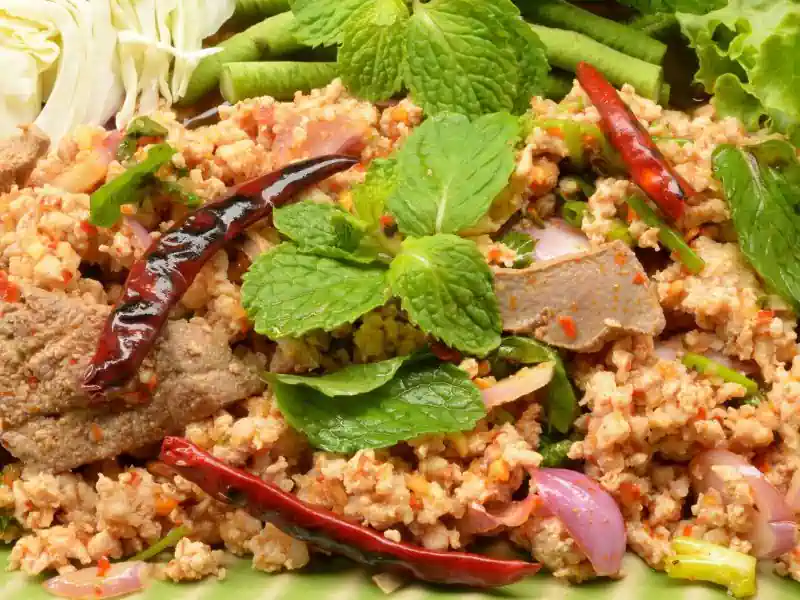 ลาบหมู
