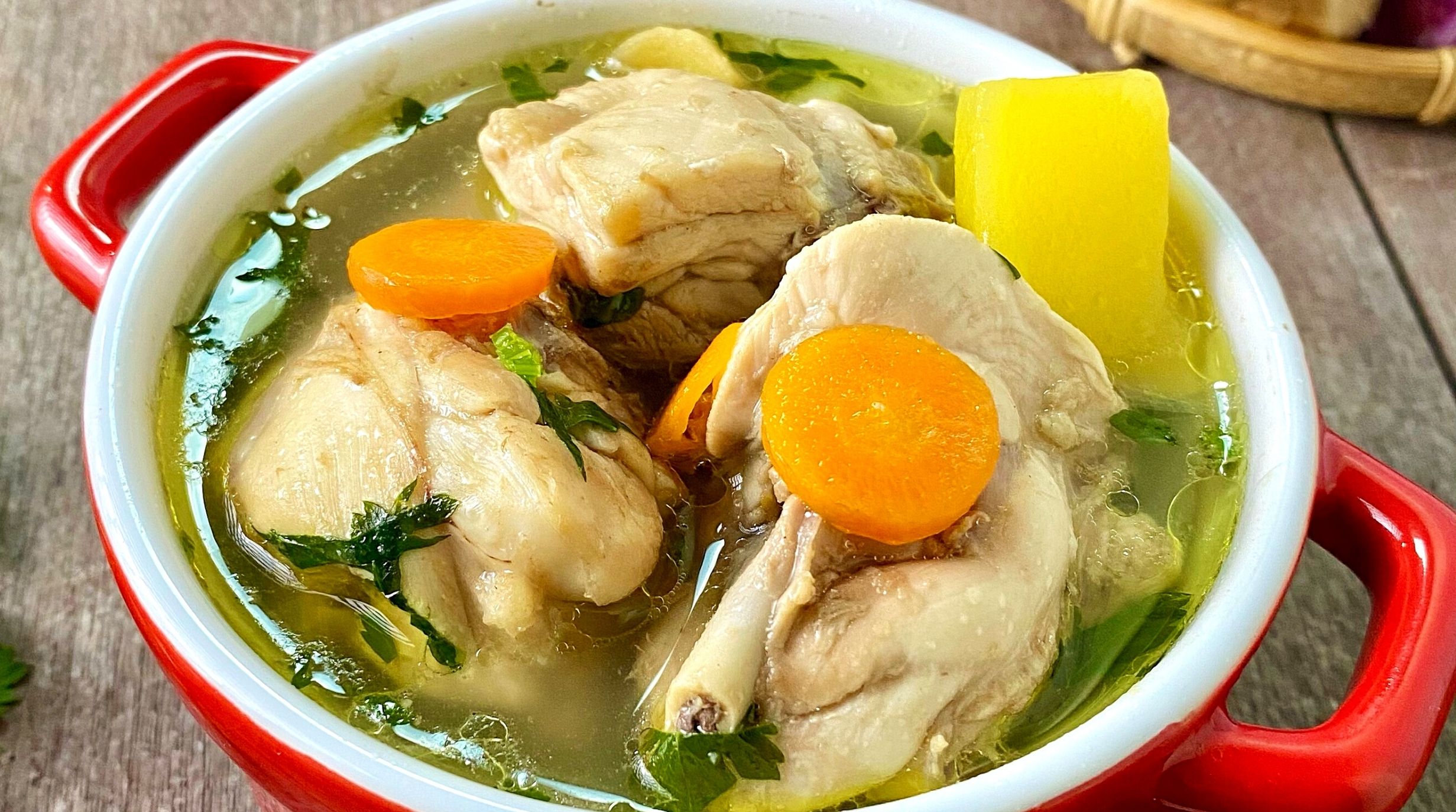 ซุปไก่มันฝรั่ง