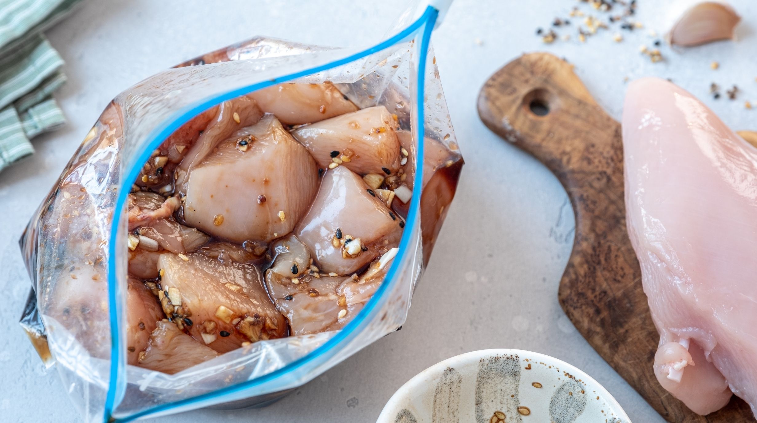 ไก่กระเทียม