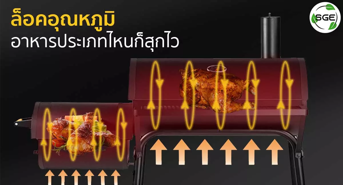 ล็อคอุณหภูมิ-BBQ-Black-Barrel