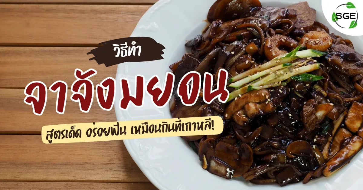 วิธีทำ จาจังมยอน Cover