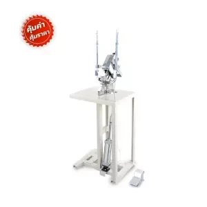 Double track foot-pedal sausage maker