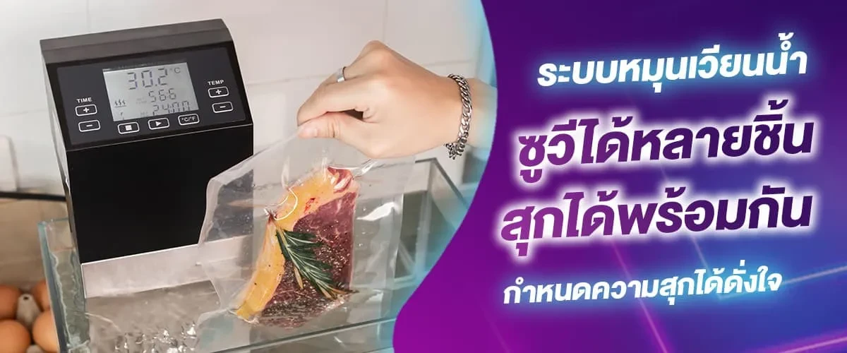 Sous vide machine, water circulating system เครื่องซูวี (sous vide)