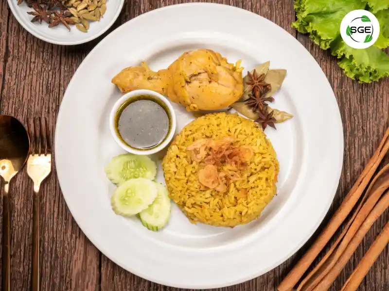 อาหารภาคใต้ ข้าวหมกไก่