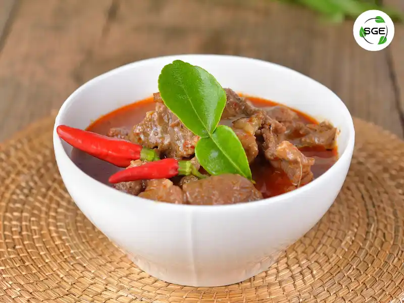 อาหารภาคใต้ แกงหมูสามชั้นใส่สะตอ