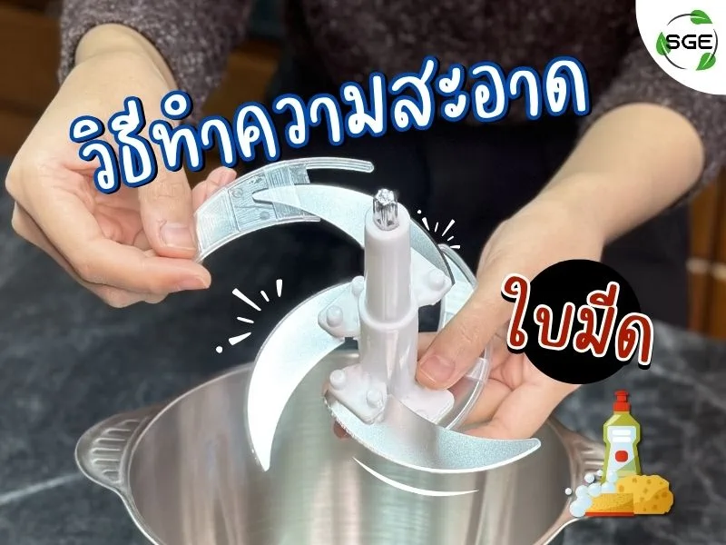 การทำความสะอาดและดูแลรักษาใบมีดอย่างถูกต้อง