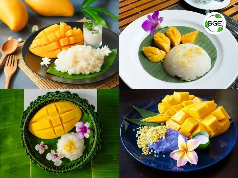ไอเดียจัดเสิร์ฟ ข้าวเหนียวมะม่วง 