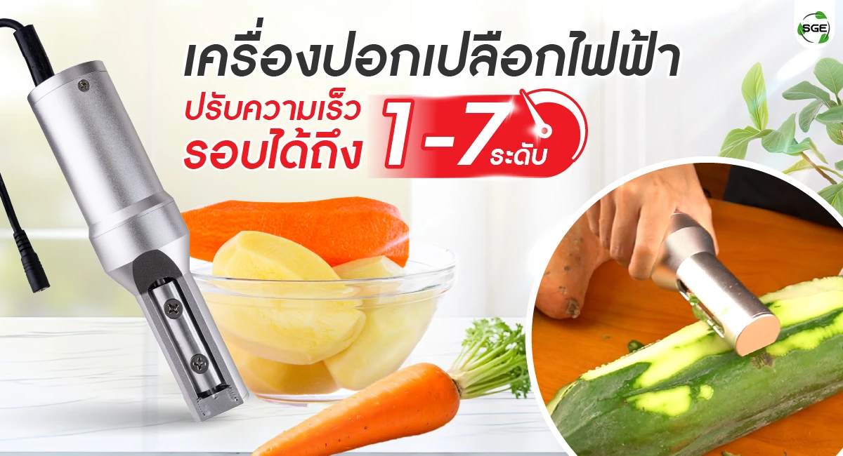 banner welcome-electric peeler-100 เครื่องปอกเปลือก