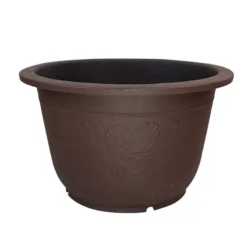 WP_PD-Red Dragon Pot (2) กระถางพลาสติกใบใหญ่