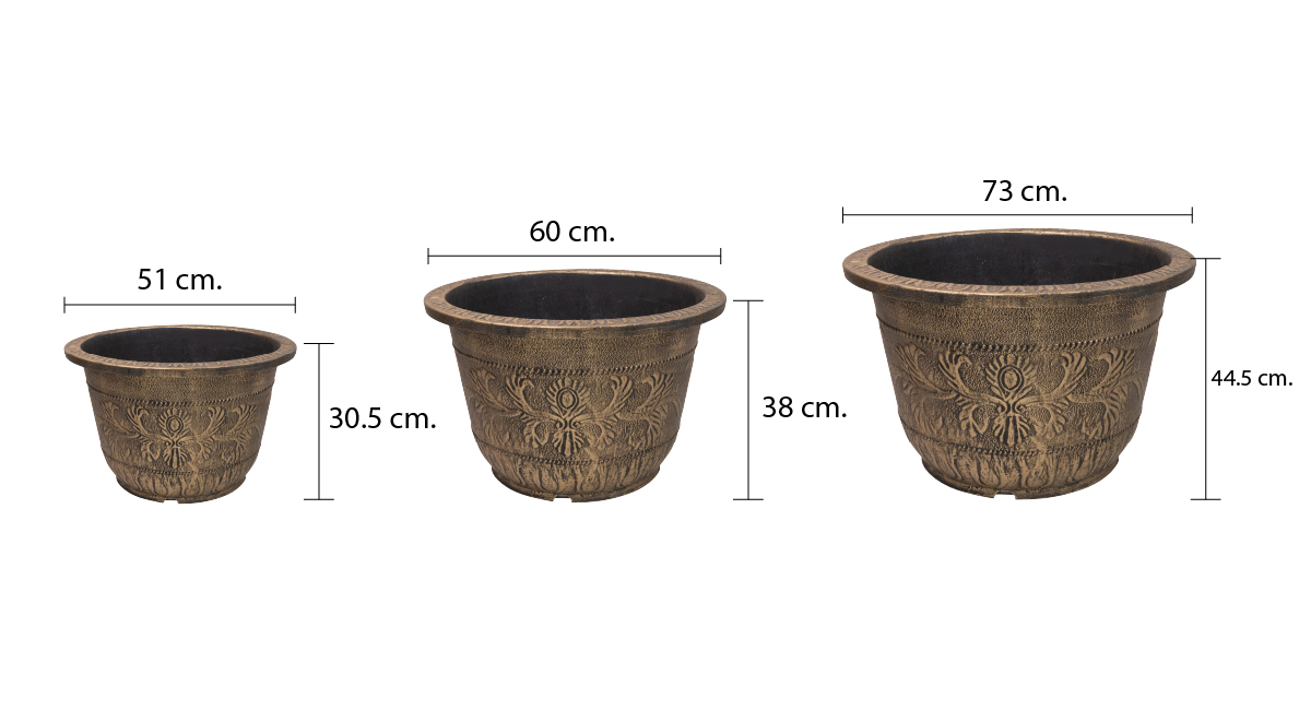 dimention-golden dragon pot-100
