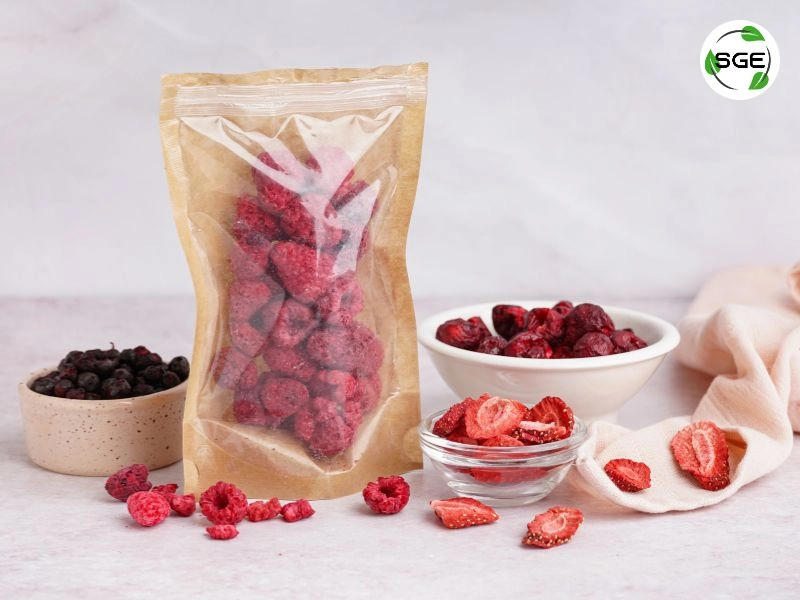 สตรอว์เบอร์รี freeze dried