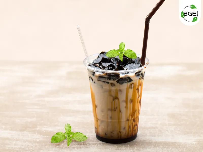 เฉาก๊วยนมสด