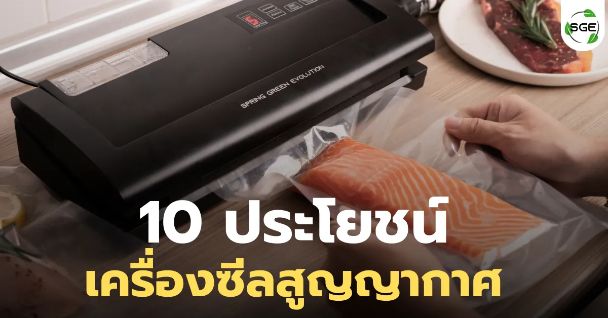 10 ประโยชน์เครื่องซีลสูญญากาศ ไอเท็มเด็ดที่ช่วยให้ชีวิตเราง่ายขึ้น!