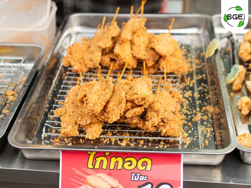 วิธีทำ ไก่ทอดหน้าโรงเรียน ขั้นตอนการจัดเสิร์ฟ พร้อมขาย วิธีทำ ไก่ทอดหน้าโรงเรียน ขั้นตอนการจัดเสิร์ฟ พร้อมขาย