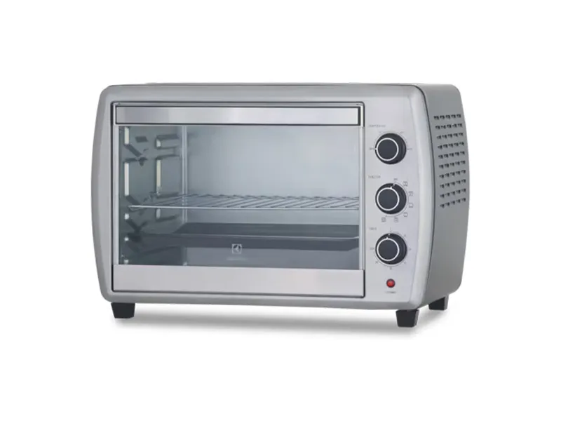 Electrolux รุ่น EOT38MXC เตาอบ Electrolux รุ่น EOT38MXC สีขาว บนพื้นหลังขาว