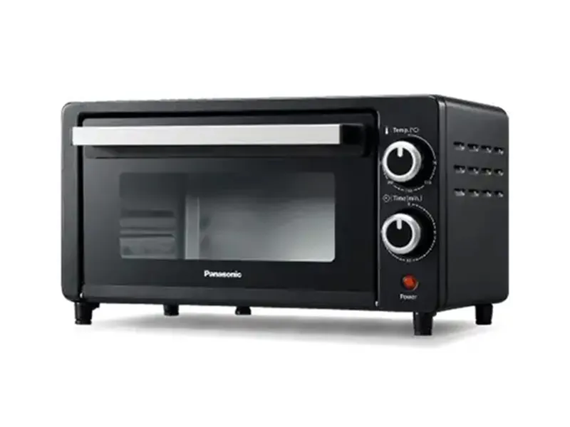 Panasonic รุ่น NTH900KSN เตาอบ Panasonic รุ่น NTH900KSN สีดำ บนพื้นหลังขาว