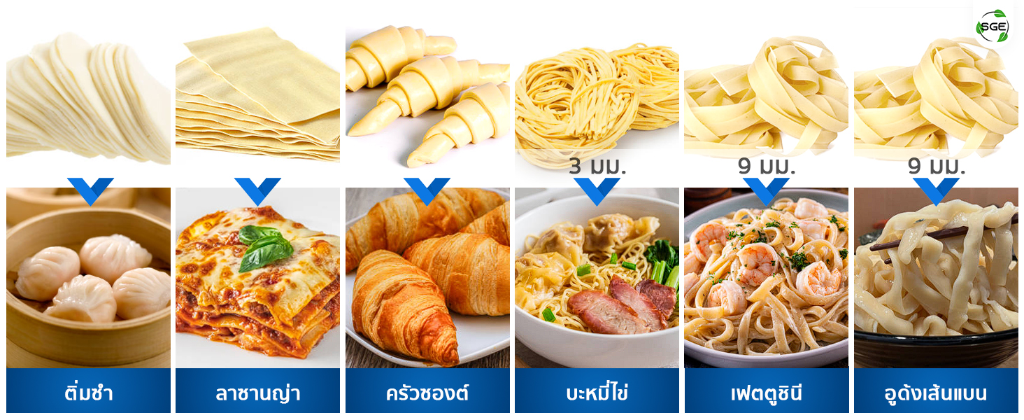 รีดแป้ง ทำเส้น ทำขนมทำได้ในเครื่องเดียว