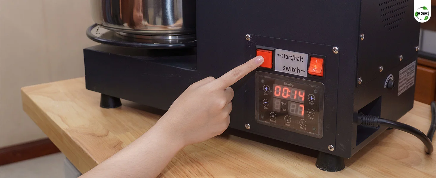 ภาพสินค้าจริง 02 เครื่องนวดแป้ง Spiral Mixer รุ่น SPIDO (ยกหัวตีและถอดโถออกได้)