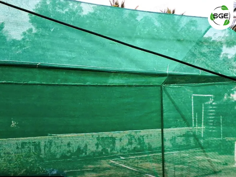 สแลนกันแดดสีเขียว