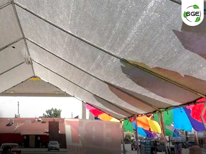 สแลนสีเงิน