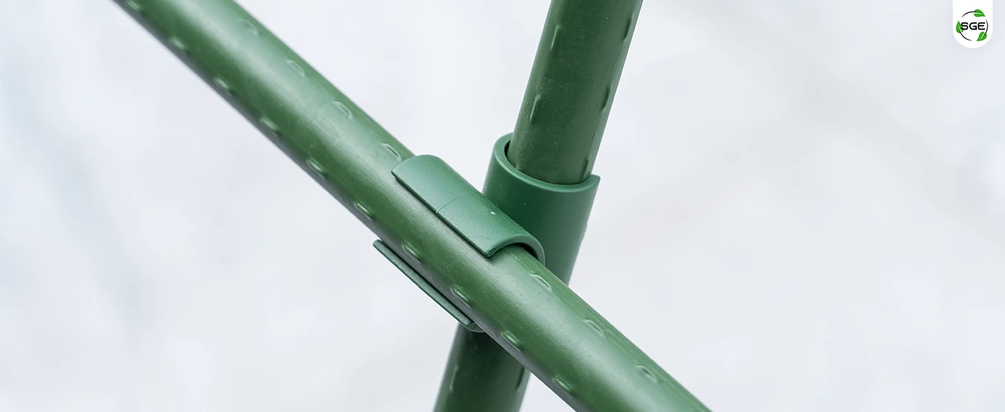 ภาพสินค้าจริง 03 ข้อต่อไม้ค้ำต้นไม้แบบไขว้ 90° ขนาด Ø8, Ø11, Ø16 มม.