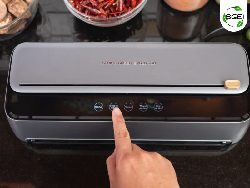 ปุ่ม EXTER VAC