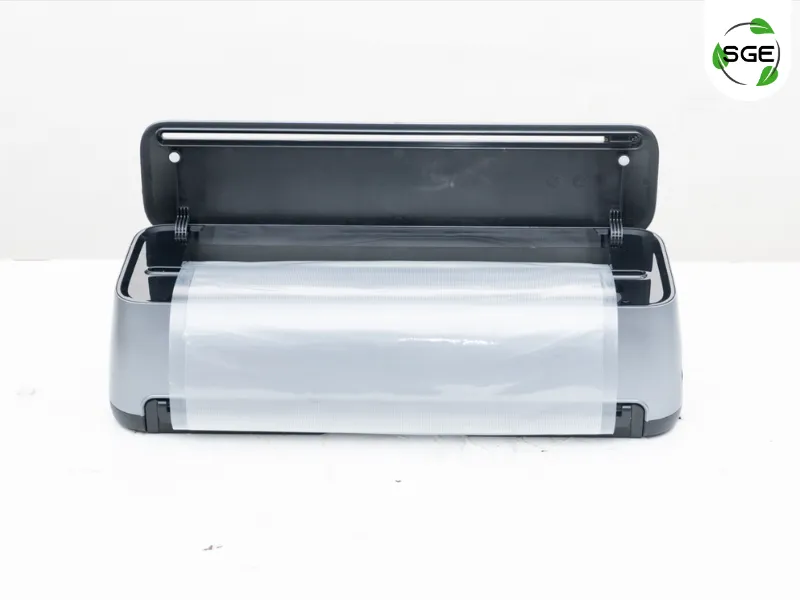 ช่องเก็บถุงม้วน พร้อมคัตเตอร์ในตัว